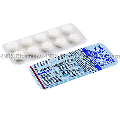 Cilacar T (Cilnidipine/Telmisartan) - 10mg/40mg (10 Tablets)