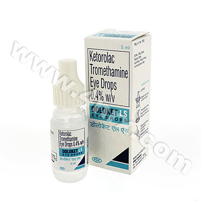 Doloket LS Eye Drops (Ketorolac Tromethamine)