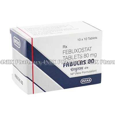 Fabulas (Febuxostat) - 80mg